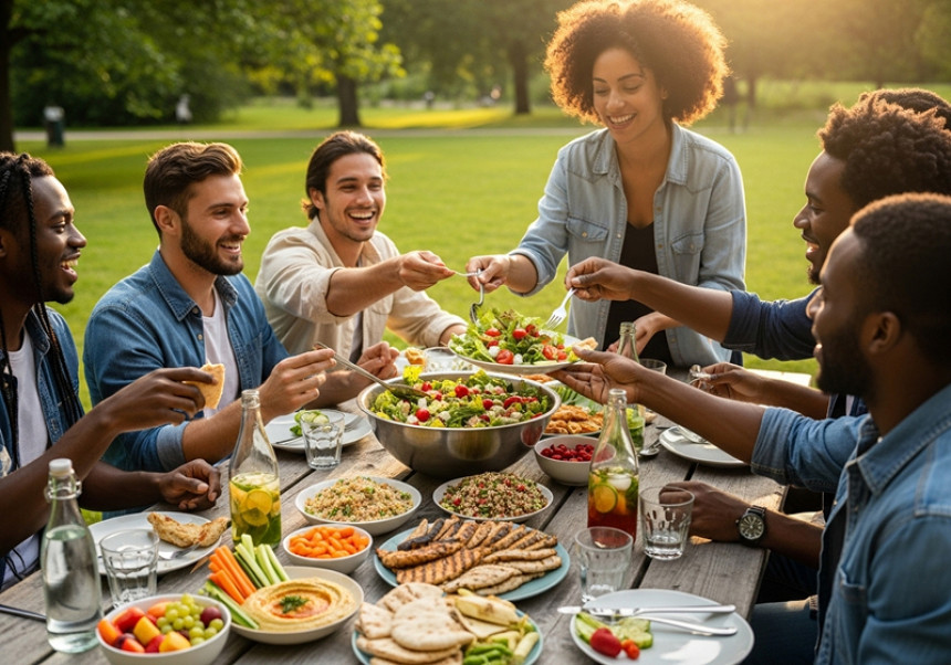 Social wellness and friendship – global health lifestyle