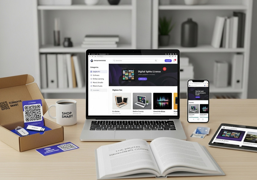 Sell digital products and e-commerce goods online for global passive income