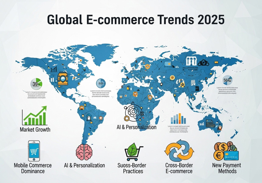 Global E-Commerce Trends 2025 – Online Shopping Growth Worldwide | passiveincome.pk