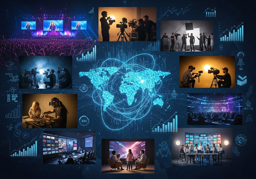 AI in global entertainment 2025 – VR concerts, AI-generated movies