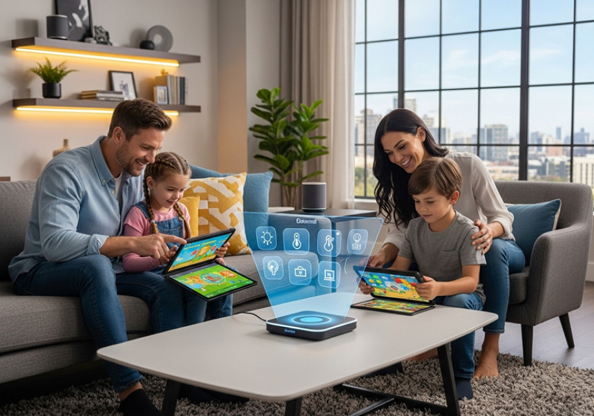 Family bonding through tech — learning and managing screen time together