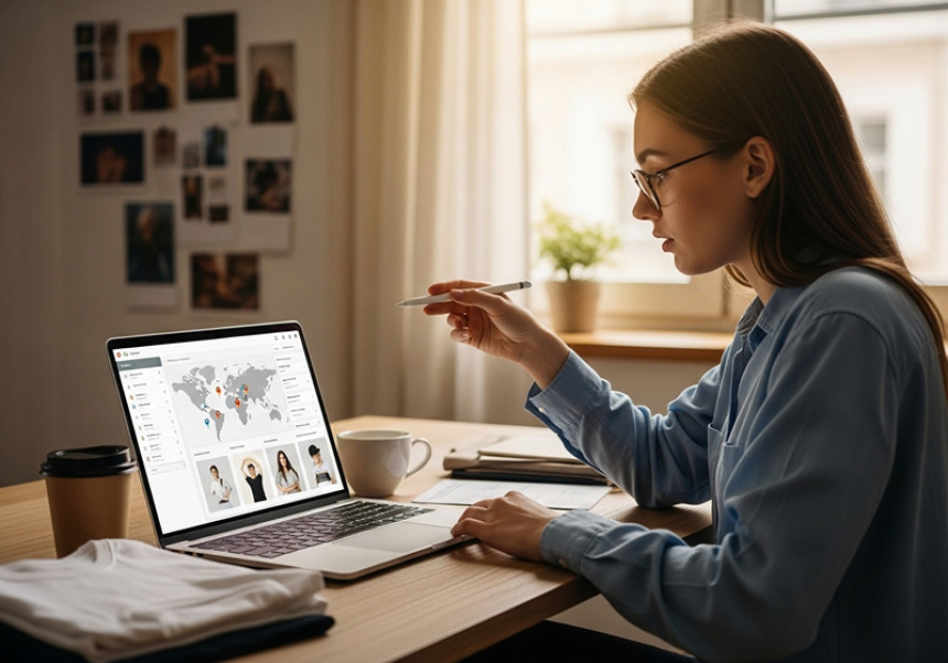 Selling print-on-demand products for automated income