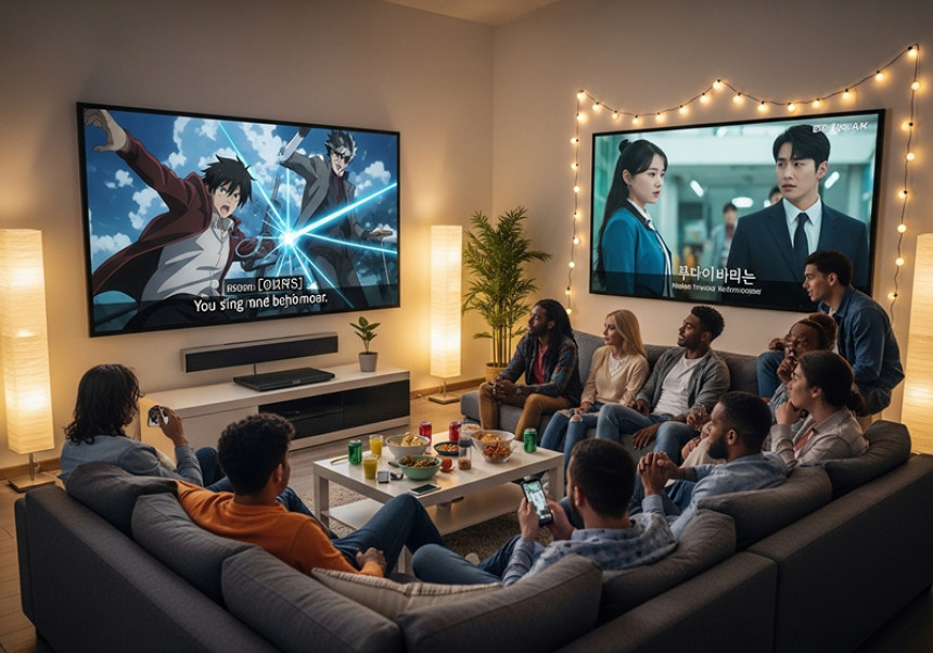 Anime and Korean content taking over global entertainment