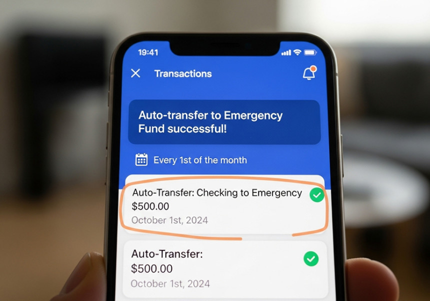Emergency savings automation — smart monthly personal finance tip
