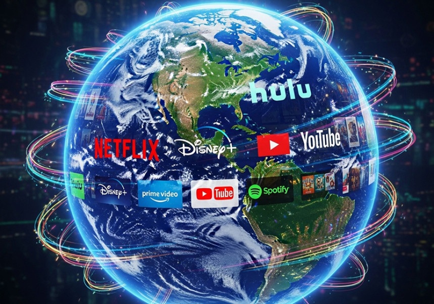 Global streaming platforms connecting audiences worldwide in 2025.