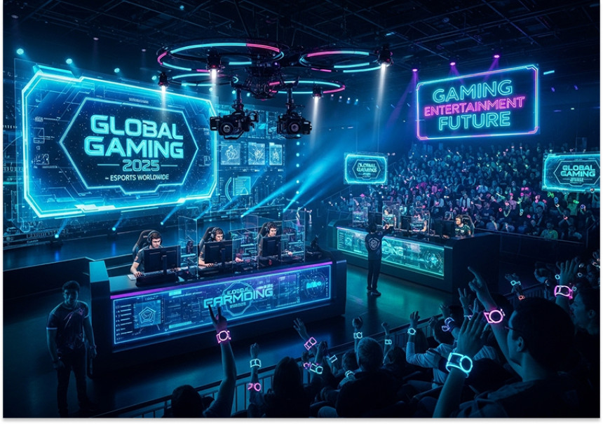 Esports gaming in 2025 uniting players worldwide.