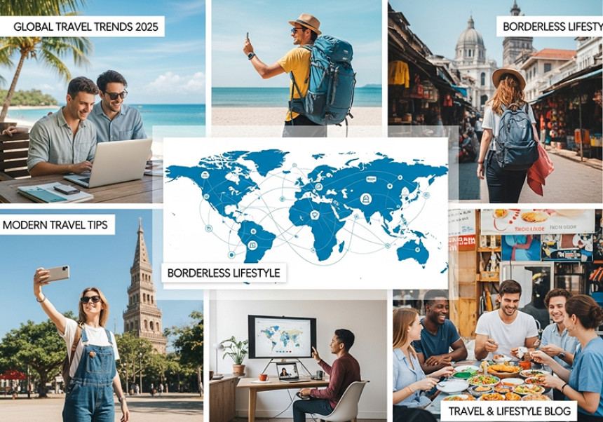Global travel trends 2025, lifestyle around the world, travel and lifestyle blog, modern travel tips, borderless lifestyle