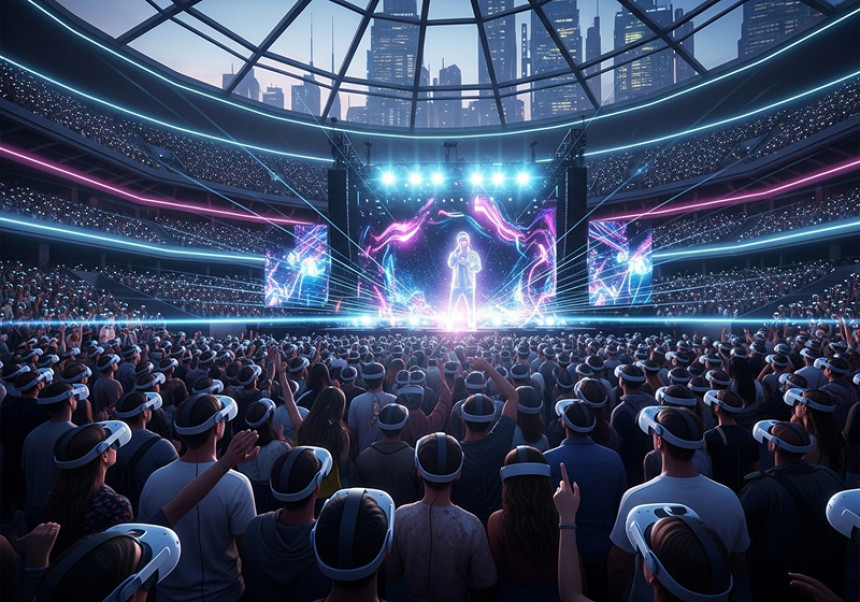 Virtual reality concerts global entertainment future
